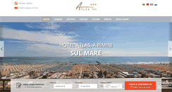 Desktop Screenshot of hotelatlasrimini.it